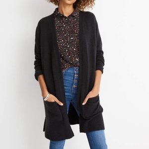 Madewell black Kent Cardigan